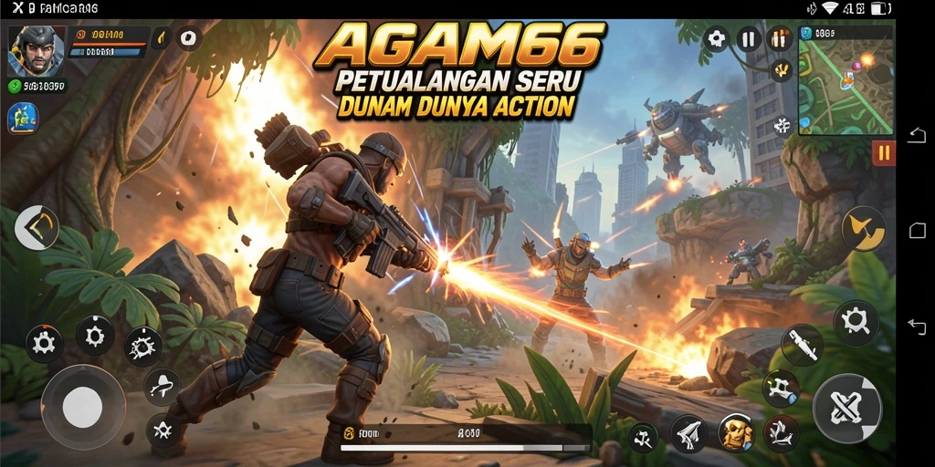 Tangkapan layar gameplay AGAM66 menampilkan aksi seru dan grafik yang mengesankan.