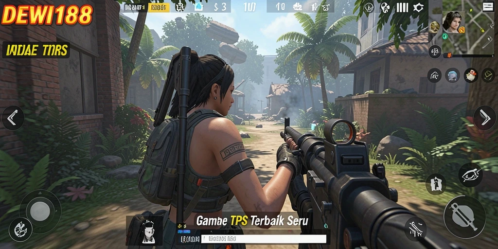 Gameplay seru DEWI188 dengan aksi pertarungan yang mendebarkan.