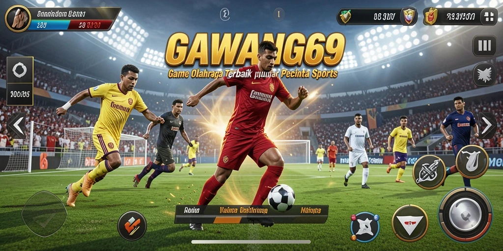 Screenshot GAWANG69 menunjukkan keseruan dalam gameplay olahraga.