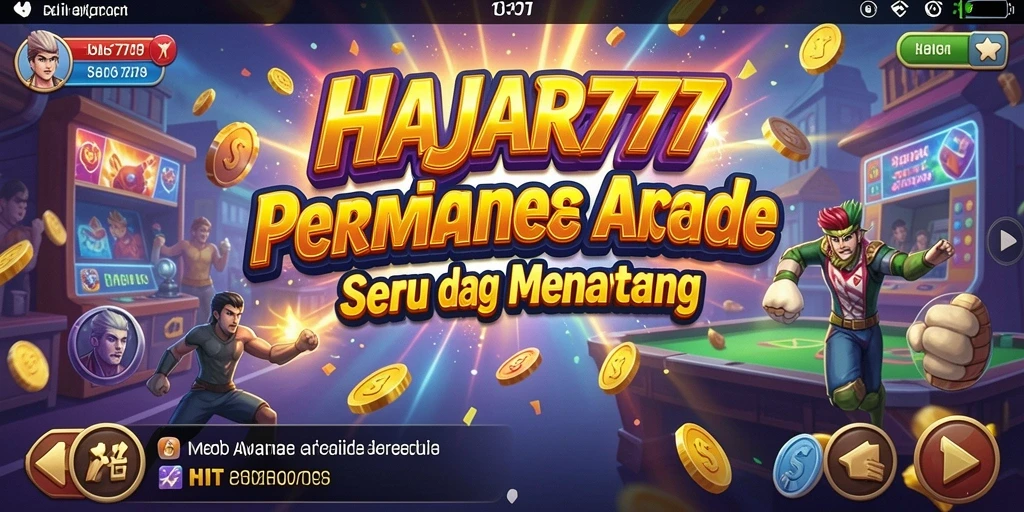 Screenshot gameplay HAJAR777 yang menunjukkan aksi seru dalam permainan.