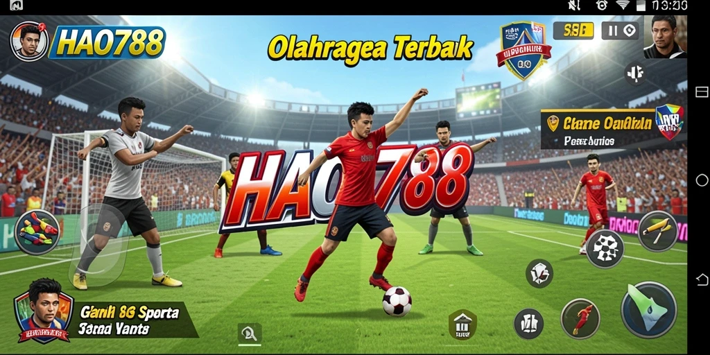 Gameplay seru HAO788 menampilkan berbagai olahraga yang dapat dimainkan.