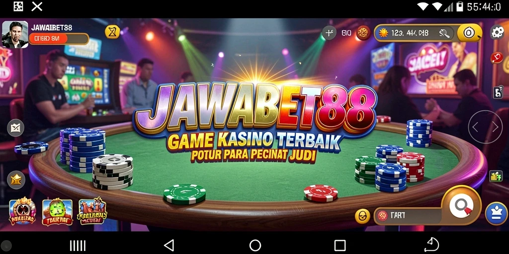 Tampilan gameplay JAWABET88 yang mendebarkan dan mengasyikkan.