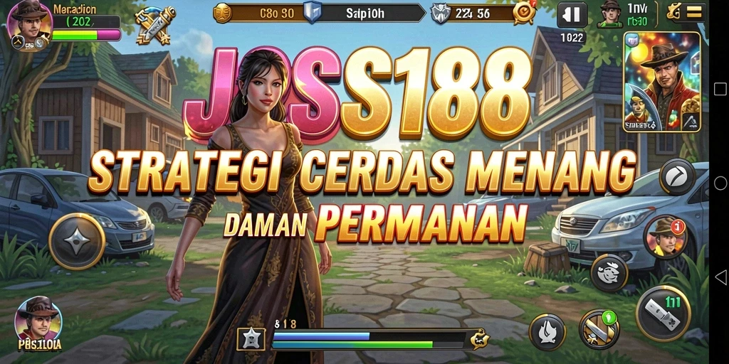 Tampilan gameplay strategi yang menegangkan dan penuh taktik dalam JOSS188.