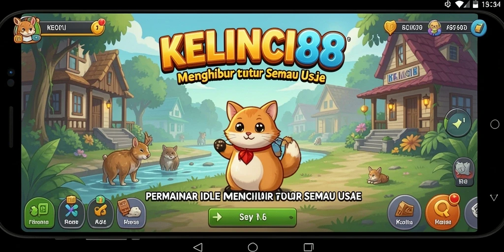 Tampilan gameplay KELINCI88 dengan kelinci lucu dan grafik yang menarik.