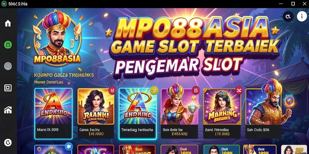 Screenshot utama MPO88ASIA menampilkan gameplay Slot yang menarik.
