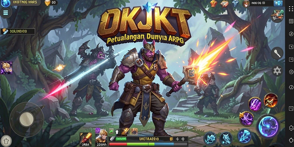 Gameplay menegangkan dengan petualangan epik di OKJKT.