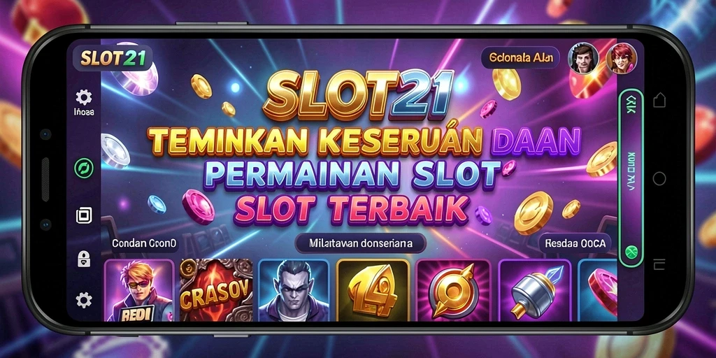 Screenshot utama dari SLOT21 menampilkan gameplay yang menegangkan dan menarik.