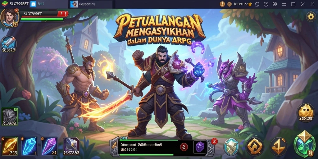 Tampilan gameplay SLOT99BET yang mendebarkan dan penuh aksi.