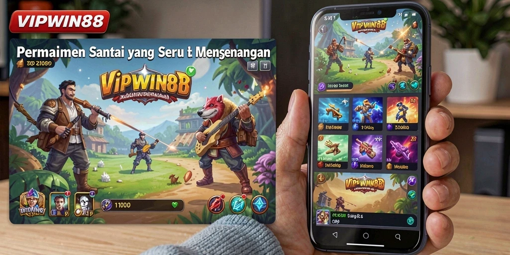 Tampilan gameplay seru di VIPWIN88 dengan grafis yang menarik.