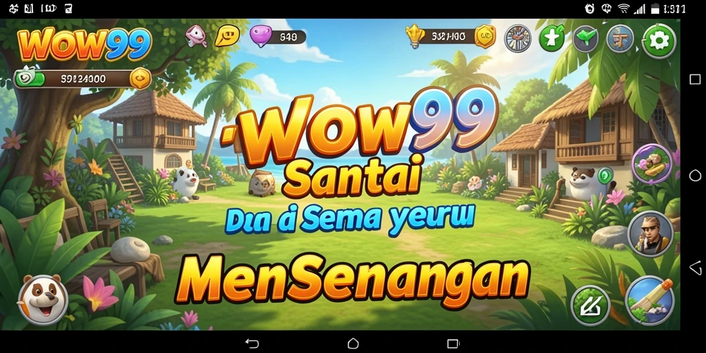 Screenshot gameplay WOW99 dengan aksi dan tantangan yang seru.